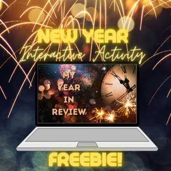 Preview of 2023 / 2024 My Year in Review Interactive New Years Activity - FREEBIE