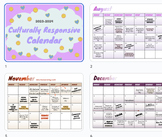 2023-2024 SY Culturally Responsive Digital Calendar