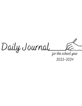 Preview of 2023/2024 Teacher Journal-- Tracking Mood, Gratitude, Intentions and Mindfulness