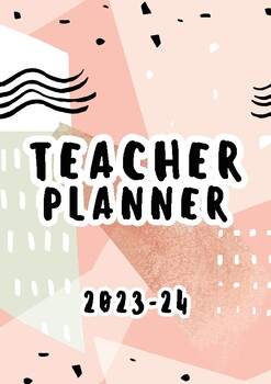 Preview of 2023 - 2024 Teacher Planner
