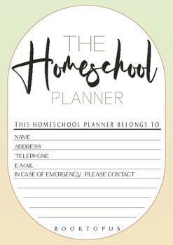 Preview of 2023-2024 Ultimate Homeschool Planner