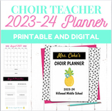 2023-24 Choir Teacher Planner 