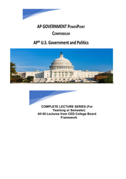 Preview of 2023 AP Government and Politics COMPETE Lecture Bundle