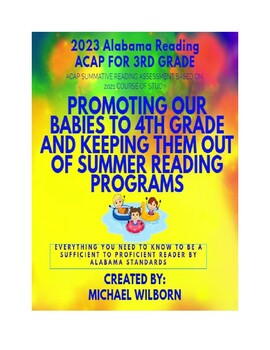 Preview of Alabama ACAP 3rd Grade Reading Booklet: ALL YOU NEED TO KNOW!