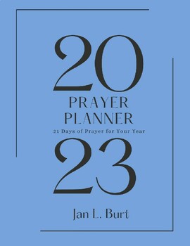 Preview of 2023 Annual Prayer Planner - 21 Days of Prayer & Journaling to Plan Your Year