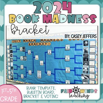 Preview of 2024 Book Madness Bracket - New Voting cards included!