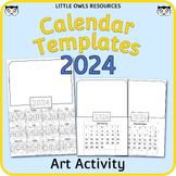 2024 Calendar Templates - Whole Year Overview & Individual