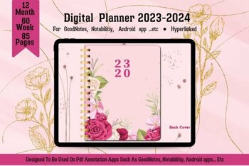 Preview of 2023 Digital Planner for Goodnotes