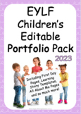 2023 Editable EYLF Portfolio Pages