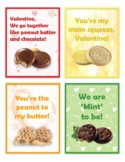 2023 Girl Scout Cookie Printable Valentine gift tags cards