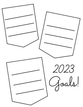 Preview of 2023 Goals Sheet