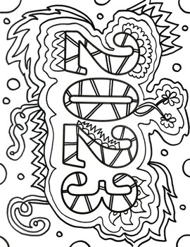 2023 Happy New Year coloring sheet by DaVinci's Workshop | TPT