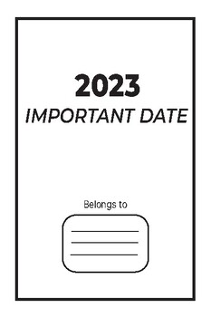 Preview of 2023 Important Date