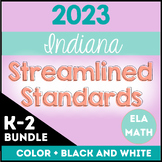 2023 Indiana ELA and Math Standards, I Can Statements & Vo
