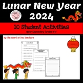 2024 Lunar New Year/ Chinese New Year Activity Pack (Grades 3-7)