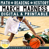 2024 March Madness PBL Math Decimal Fractions Reading Proj