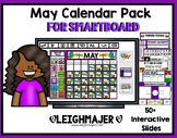 2024 May Calendar and Math Pack for Smartboard