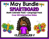 2024 May Smartboard BUNDLE - May Calendar Pack AND Languag