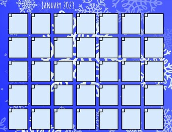 2023 Monthly Decorative Calendar (blank) by Get Your Math On | TpT