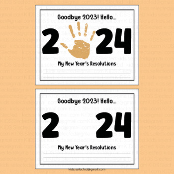 2024 New Year Resolution Handprint Writing Activities Goal Setting   Original 8918733 2 