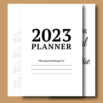 Preview of A Planner for 2023