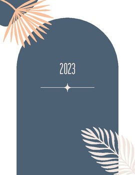 Preview of 2023 Printable Planner