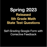 2023 Released State Test Questions for 5th Grade Math