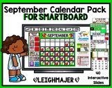 2023 September Calendar and Math Pack for SMARTboard