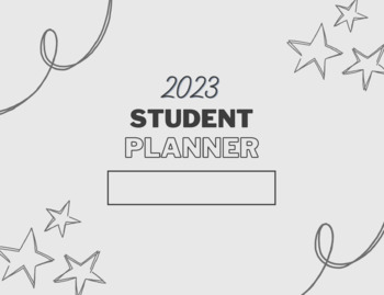 Preview of 2023 Student Academic & Wellness Planner