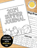 2024 Summer Journal | summer | pre-school | kids | pre-k |