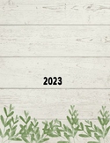 2023 Teacher Planner - Farmhouse (pdf)