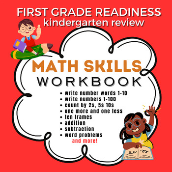Preview of Math Skills Review Kindergarten!