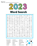 2023 Word Search
