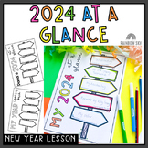 2024 at a Glance | New Year Reflection activity