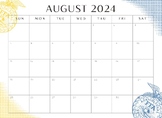 2024-2025 AG/FFA Classroom Calendar