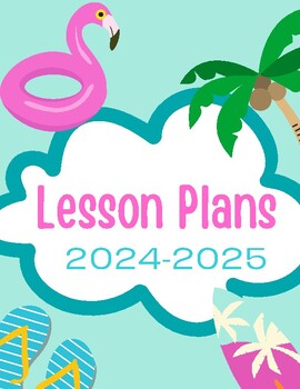 Preview of 2024-2025 Beach Lesson Planner