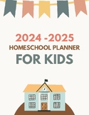 2024-2025 Homeschool Planner for Kids