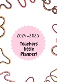 2024-2025 Teacher Planner