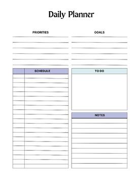 2024-2025 Teacher Planner by MCreative Arts | TPT