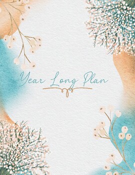 Preview of 2024-2025 Year Long Planner (Big Picture)