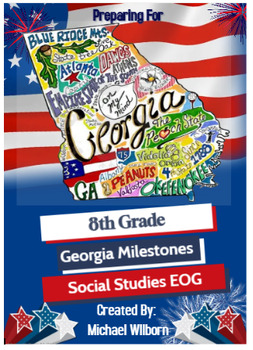 Preview of 2024 8th Grade Social Studies Georgia Milestones Assessment Handbook