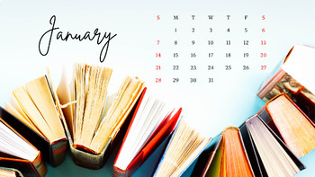Preview of 2024 Bookish Calendar