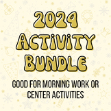 2024 Bundle - (Morning, Writing, and Math Activities)
