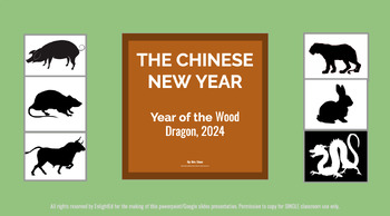 Preview of 2024 Chinese New Year Google Slide Art Presentation