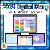 2024 Digital Planner for Australian Teachers | Rainbow