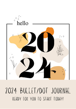 Preview of 2024 Dot Bullet Journal
