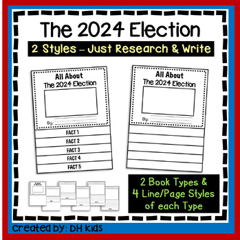 Preview of 2024 Election Report, Presidential Election Flip Book, US Government Elections