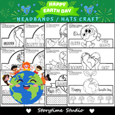 2024 Happy Earth Day Headbands & Crown Hats | Coloring Act