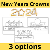 Happy New Year 2024 Crowns /Hat /Headband - First Day Back