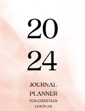 2024 Journal Planner for Christian Couples